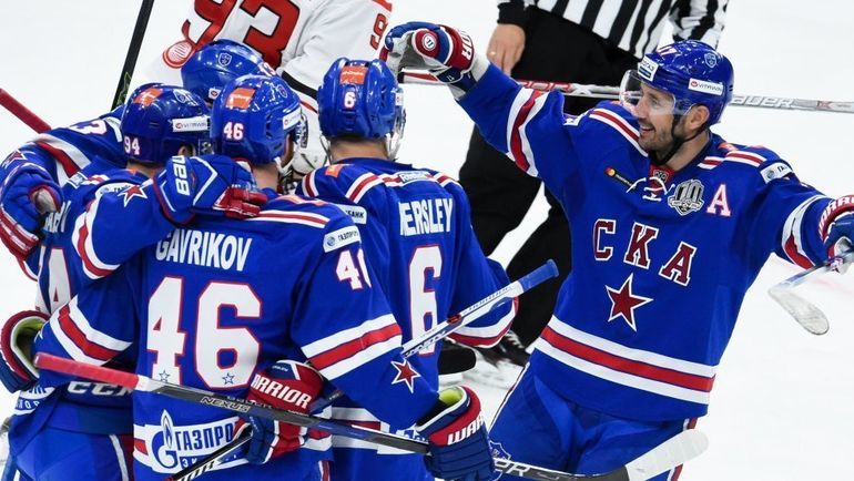 СКА одержал уверенную победу над «Трактором» в матче КХЛ, Бурдасов оформил дубль