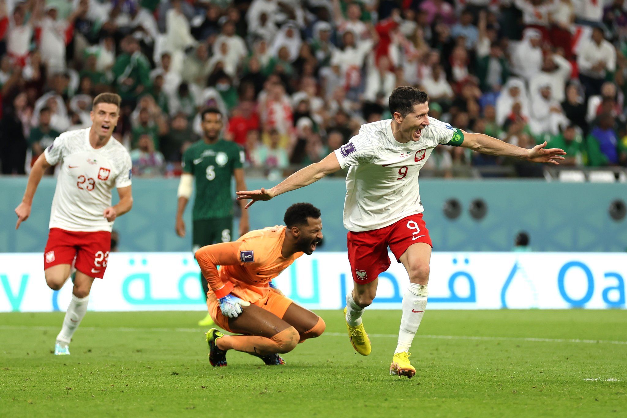 Левандовски признан лучшим игроком матча чемпионата мира по футболу Польша – Саудовская Аравия
