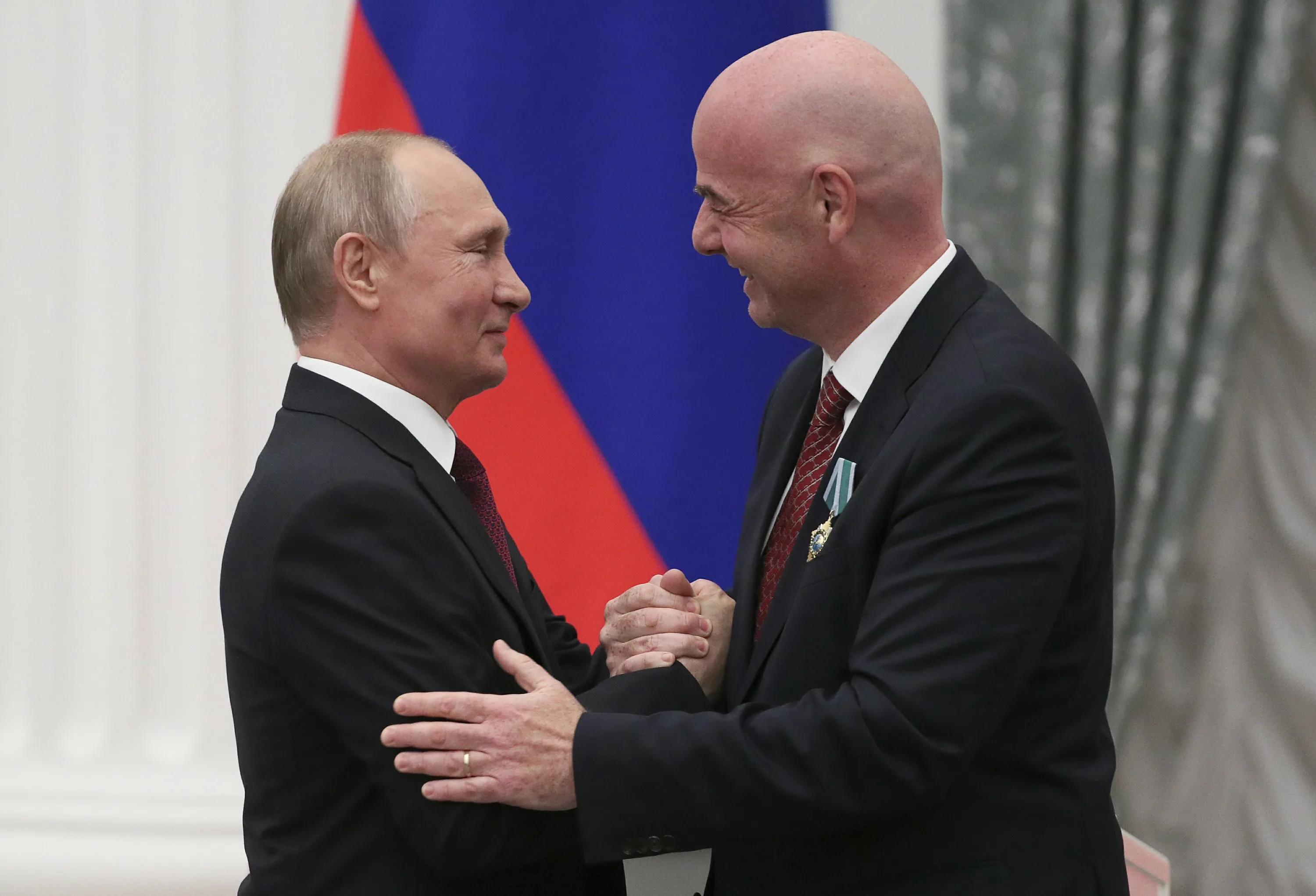 21 июня Путин проведёт встречу с главой ФИФА Инфантино