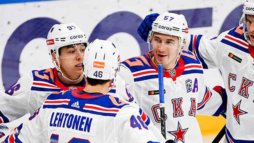СКА одержал пятую победу подряд в КХЛ, обыграв московское «Динамо»