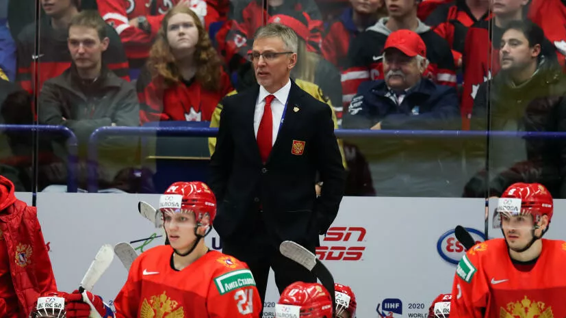 Ларионов продолжит работу с молодежной сборной России по хоккею