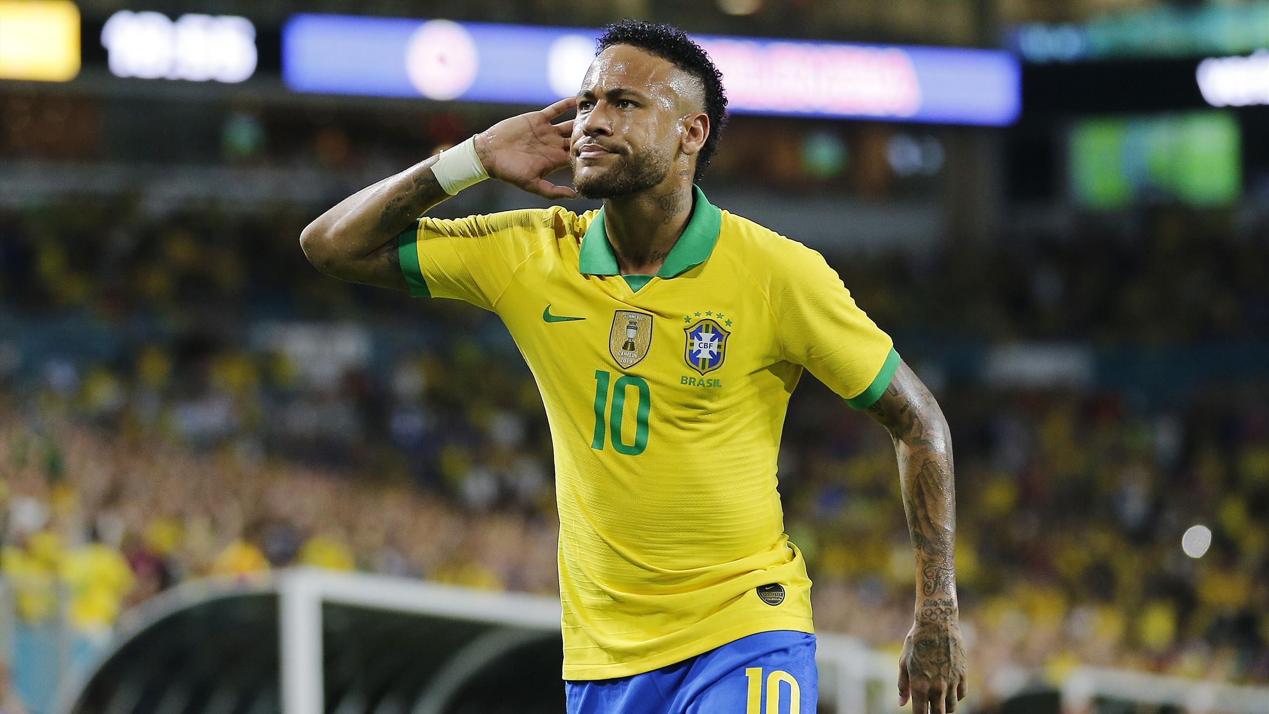 Brazilian footballer Neymar