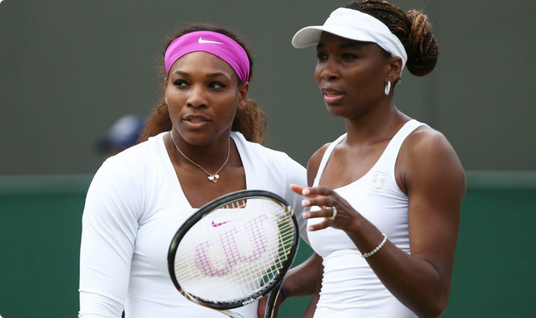 Сестры Уильямс проиграли в первом круге парного турнира на US Open