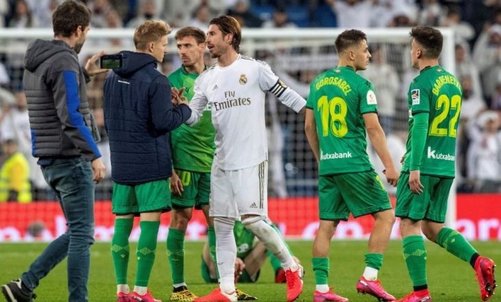 Рамос оскорбил мать Эдегора во время матча Кубка Испании