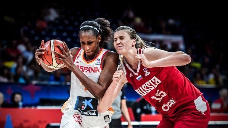 Женская сборная России по баскетболу обыграла команду Испании в матче за пятое-шестое места на Евробаскете