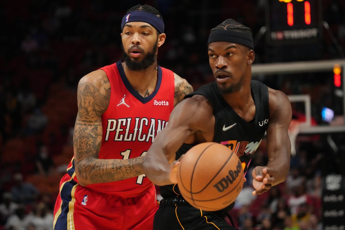 Бруклин майами прогноз. Pelicans NBA. Си Джей Макколлум в новом Орлеане. Брэндон Батлер. Финикс.