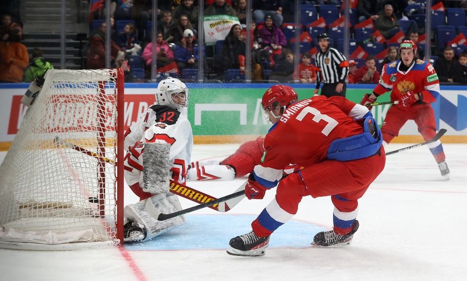 Сборная России обыграла Казахстан в матче Кубка Первого канала по хоккею