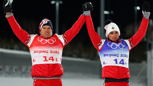 Большунов назвал причину, по которой не встретил Терентьева на финише в командном спринте на Олимпиаде