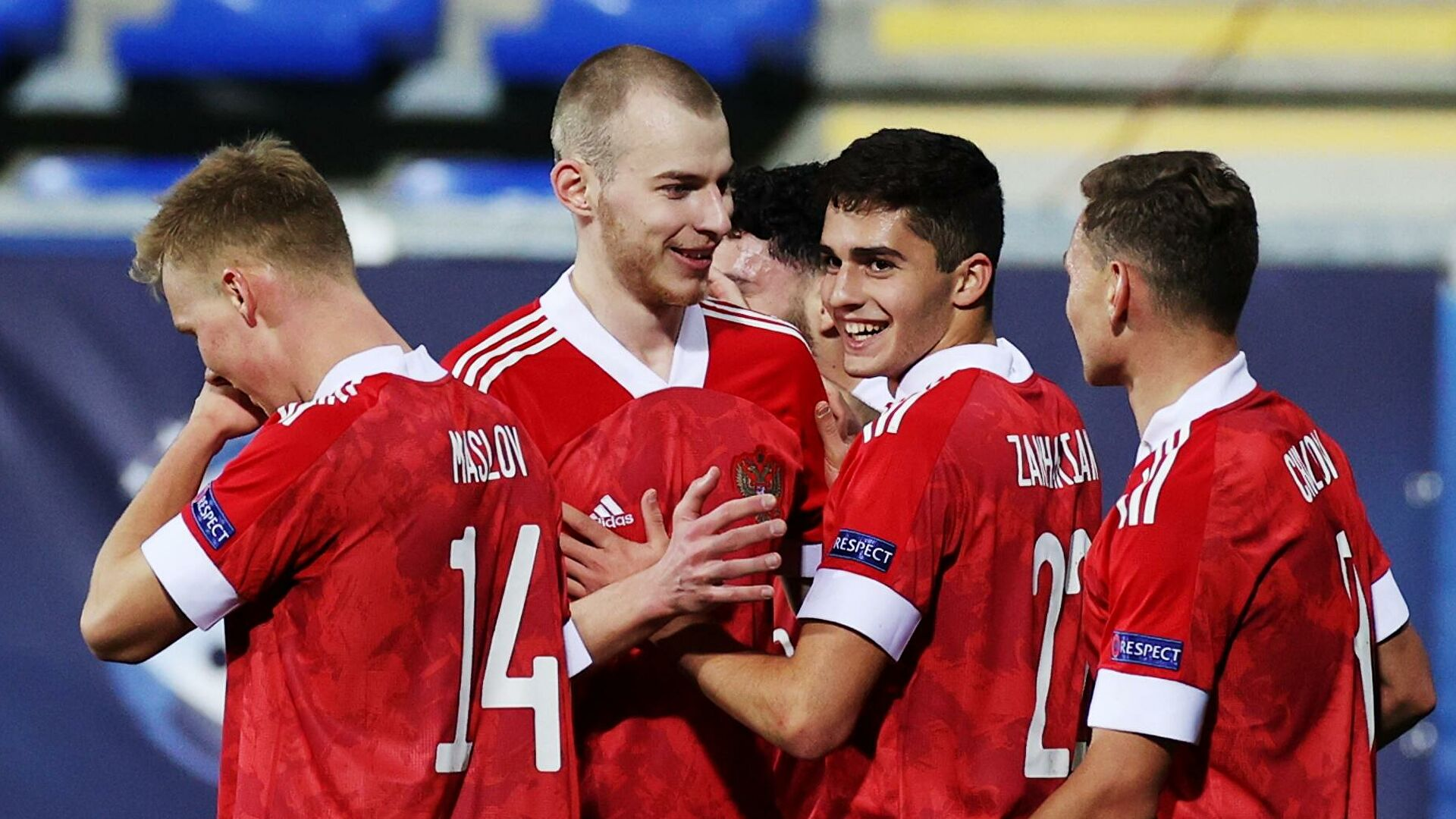 Видеообзор матча Россия — Исландия в рамках первого тура молодёжного Евро-2021