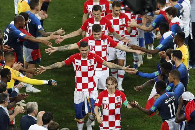 Хорваты после финала ЧМ-2018