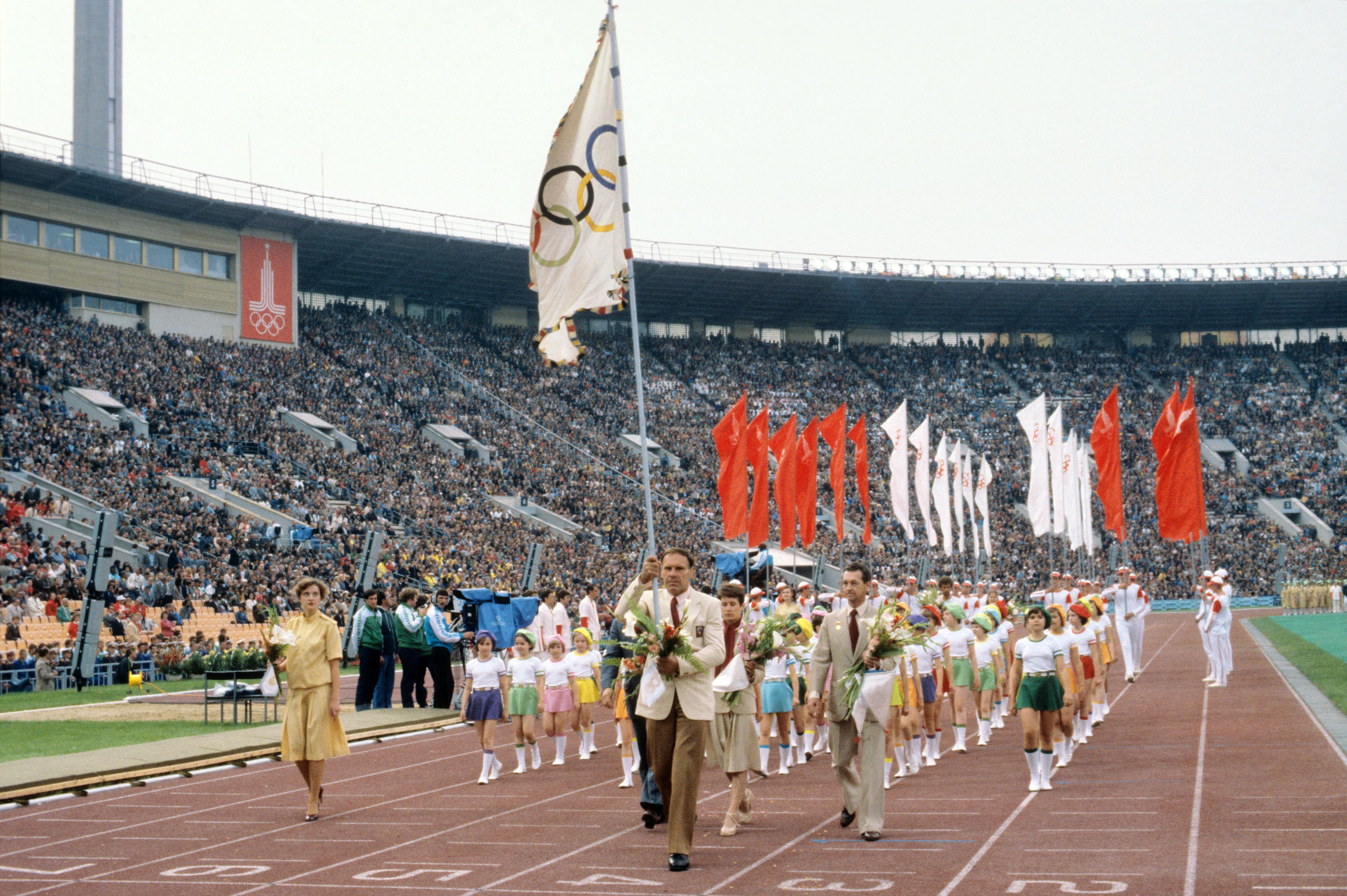 Про олимпиаду 80. XXII летние Олимпийские игры в Москве 1980. Церемония открытия Олимпийских игр 1980 Москва.