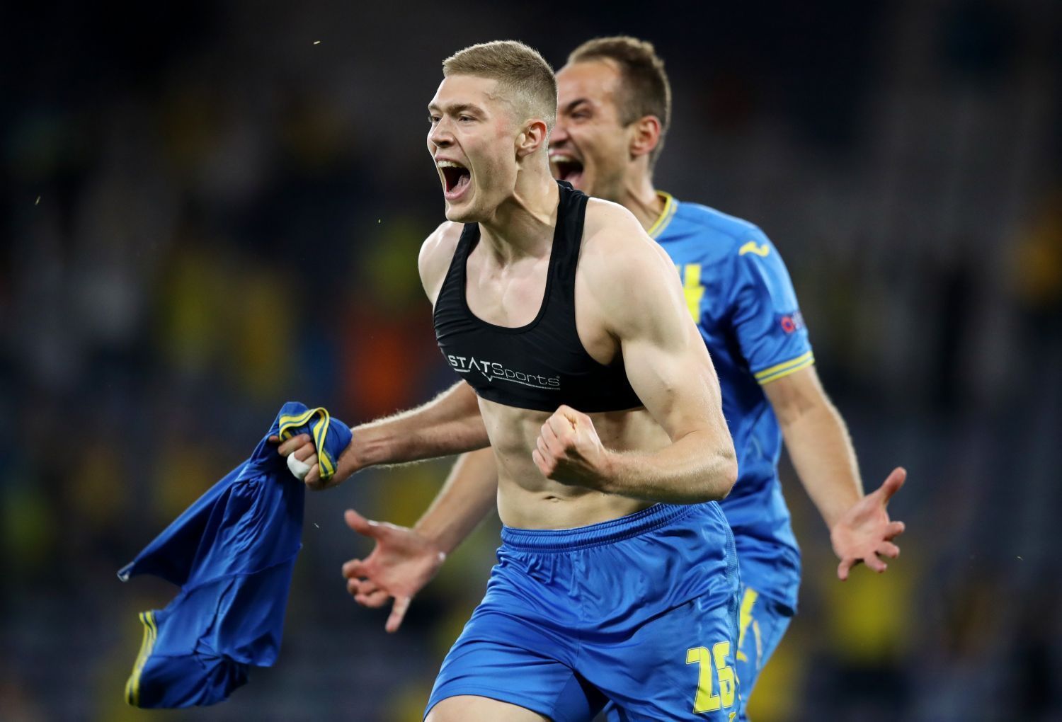 Автор победного гола Украины в ворота Швеции Артём Довбик
